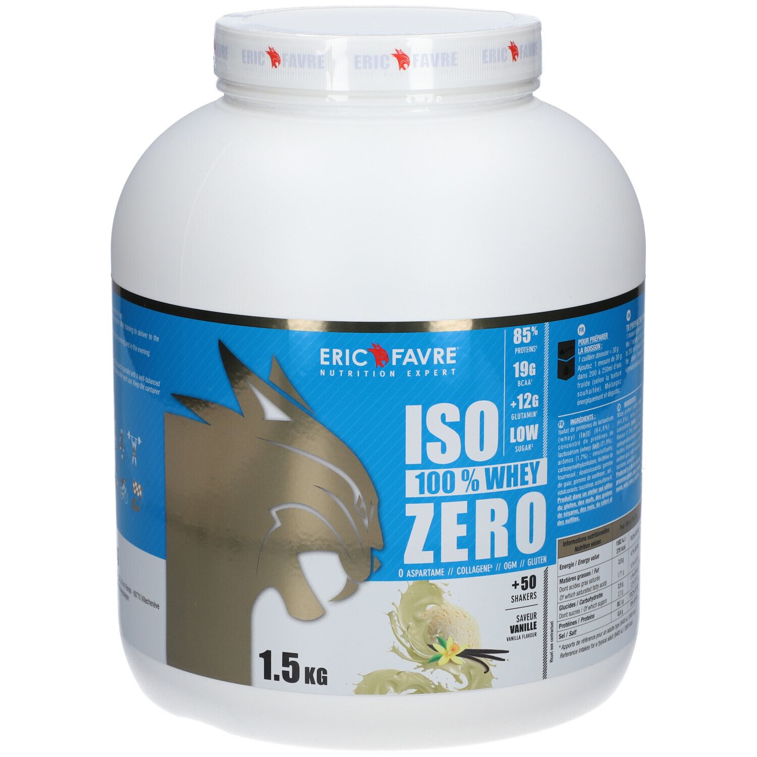 ISO ZERO ERIC FAVRE NUTRITION 1,5kg