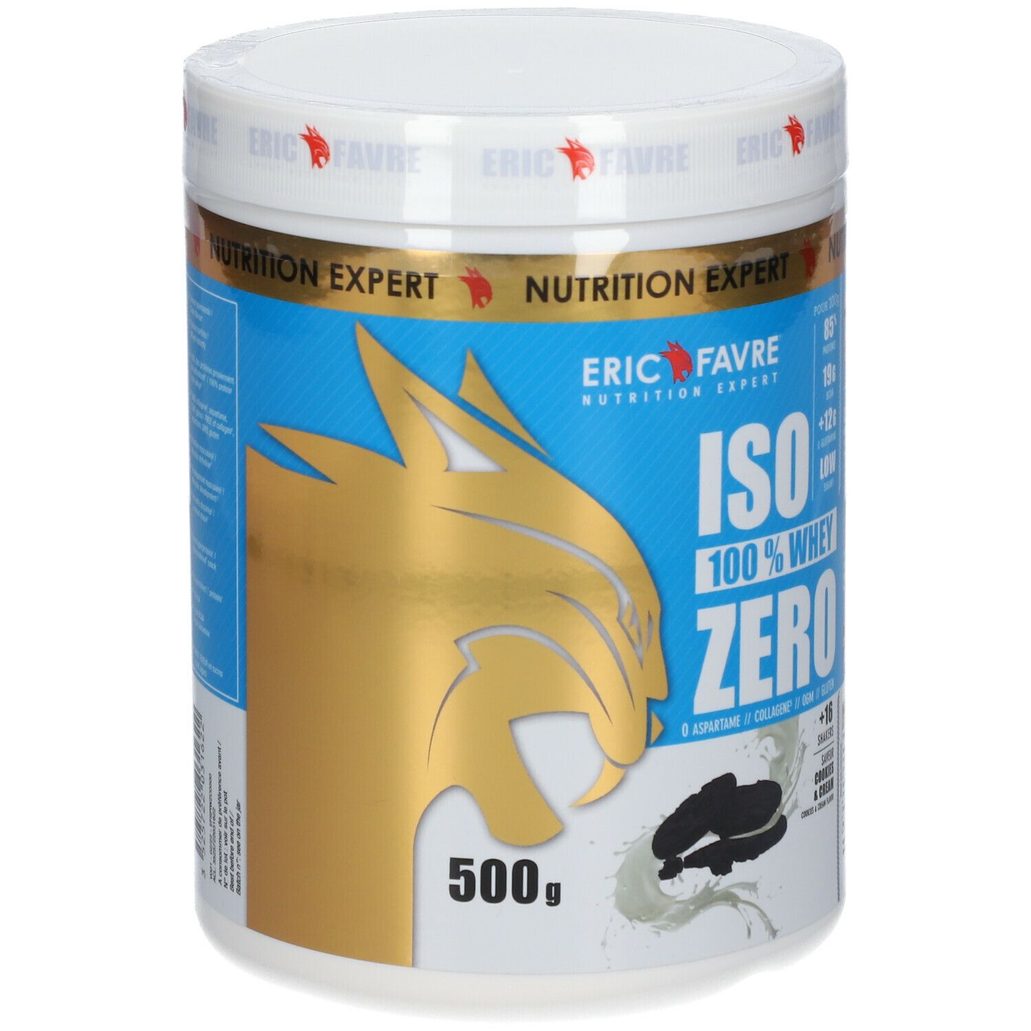 ERIC FAVRE® Iso Zero 100% Whey Protéine Cookies & Cream