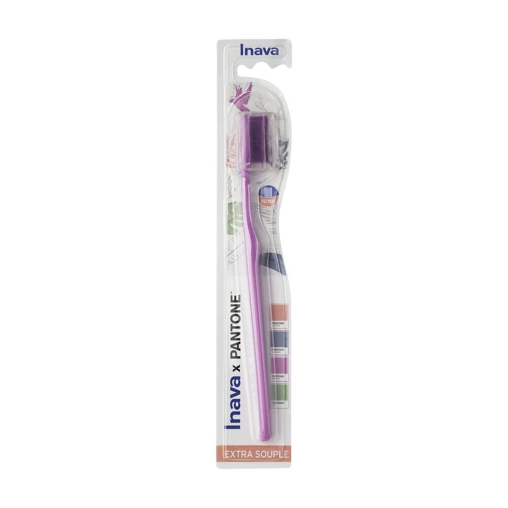 INAVA x PANTHONE Brosse à dents extra Souple