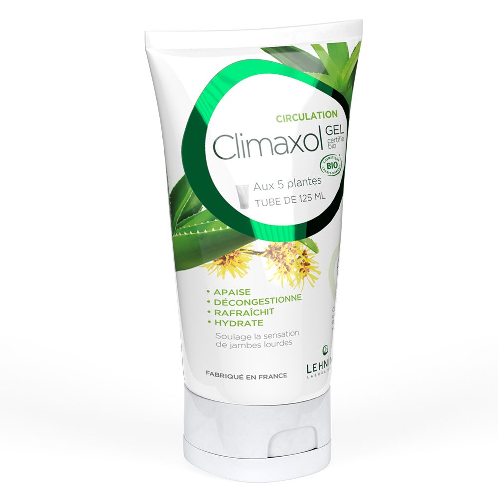 Laboratoires Lehning ClimaxolGel certifié bio - Gel Jambes Lourdes