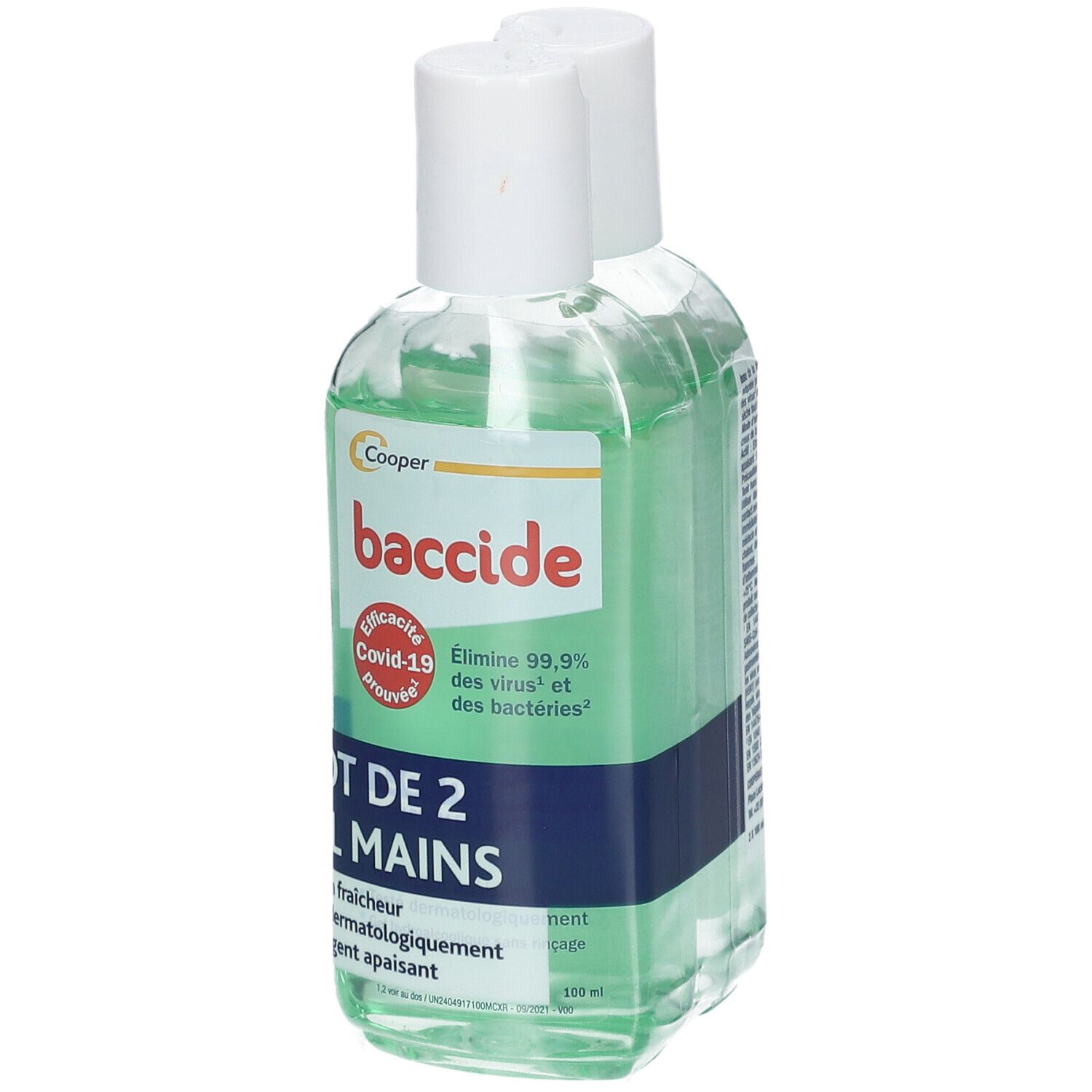 baccide Gel Hydroalcoolique Mains Cèdre Parfum Fraîcheur