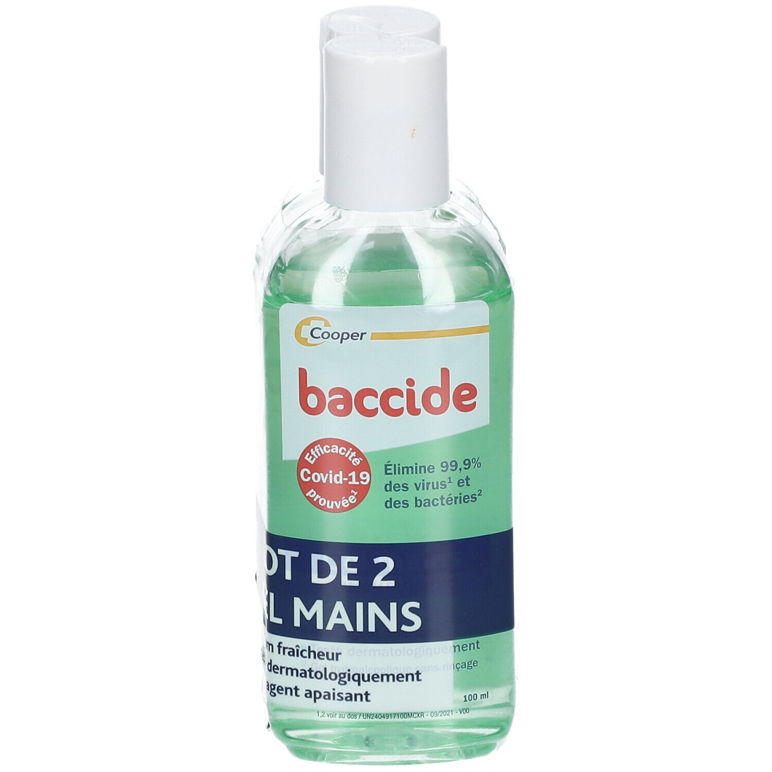 baccide Gel Hydroalcoolique Mains Cèdre Parfum Fraîcheur