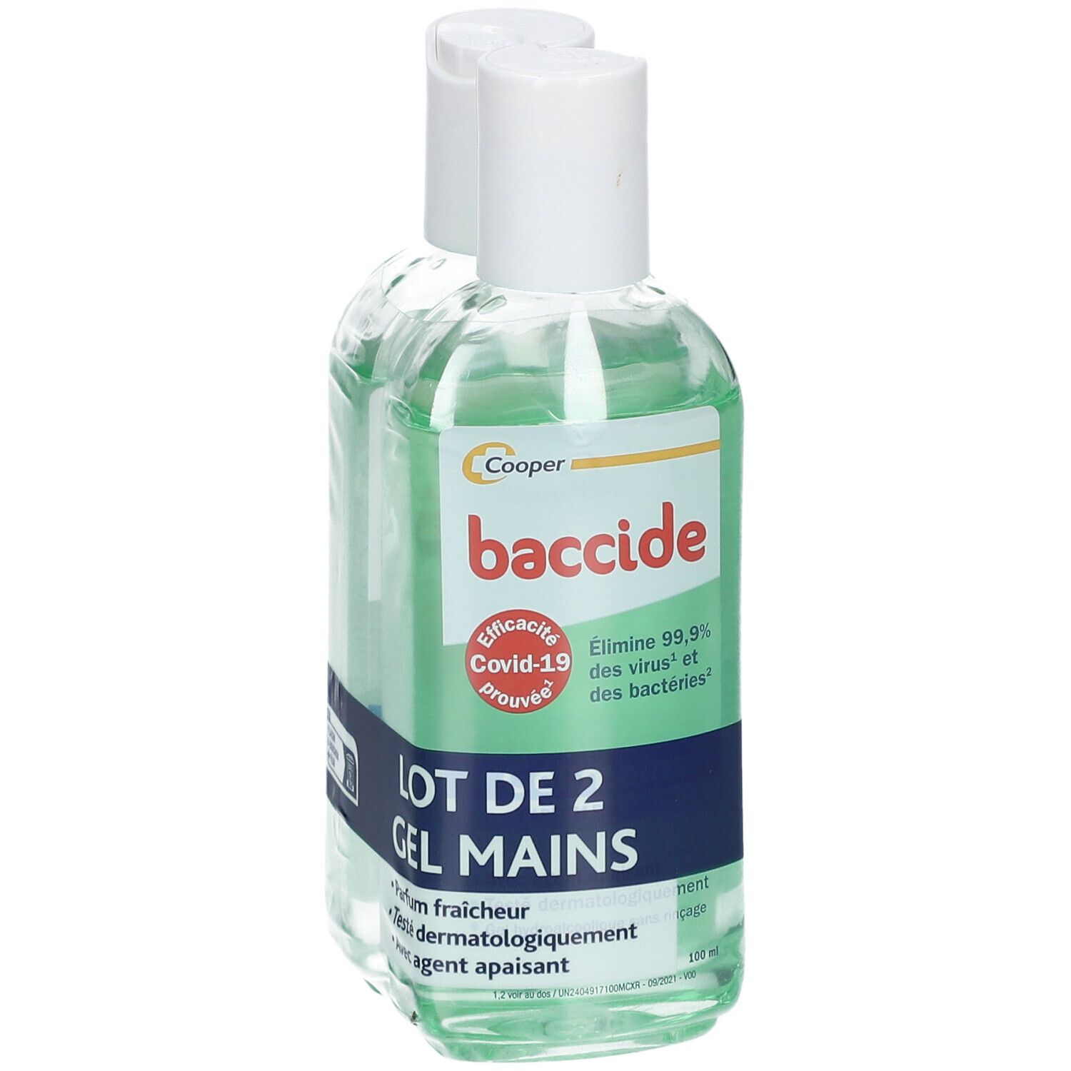 baccide Gel Hydroalcoolique Mains Cèdre Parfum Fraîcheur