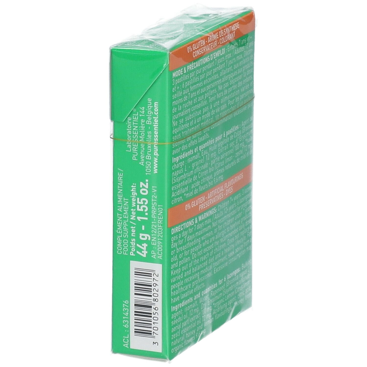 Puressentiel RESPIRATOIRE / RESP OK® Pastilles Respiratoire Miel-Citron