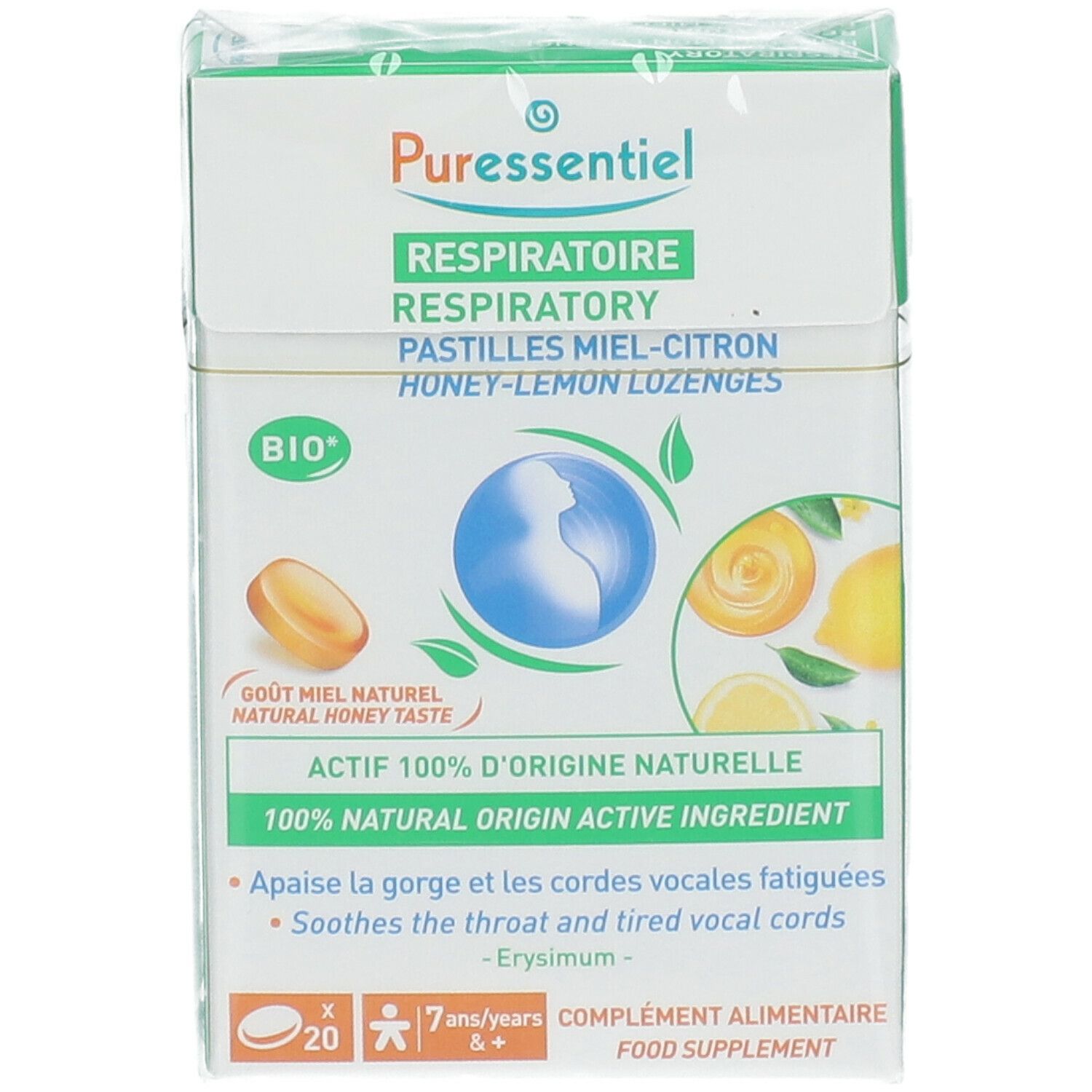 Puressentiel RESPIRATOIRE / RESP OK® Pastilles Respiratoire Miel-Citron
