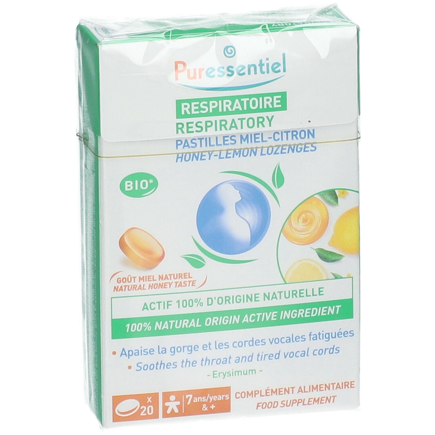 Puressentiel RESPIRATOIRE / RESP OK® Pastilles Respiratoire Miel-Citron