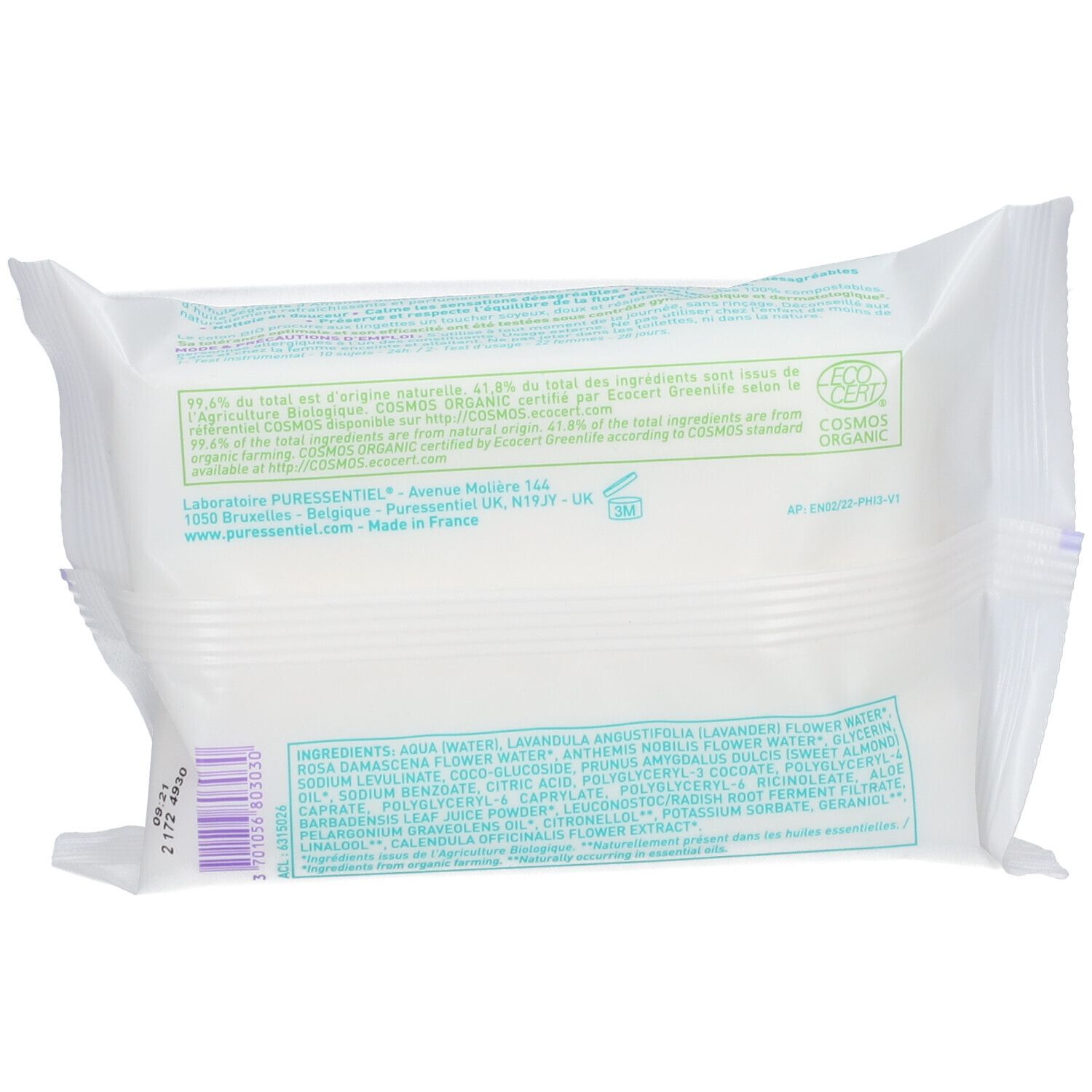 Puressentiel HYGI NE INTIME Lingettes Intimes Bio 25 Pc s Redcare Puressentiel HYGI NE INTIME Lingettes Intimes Bio 25 Pc s Redcare