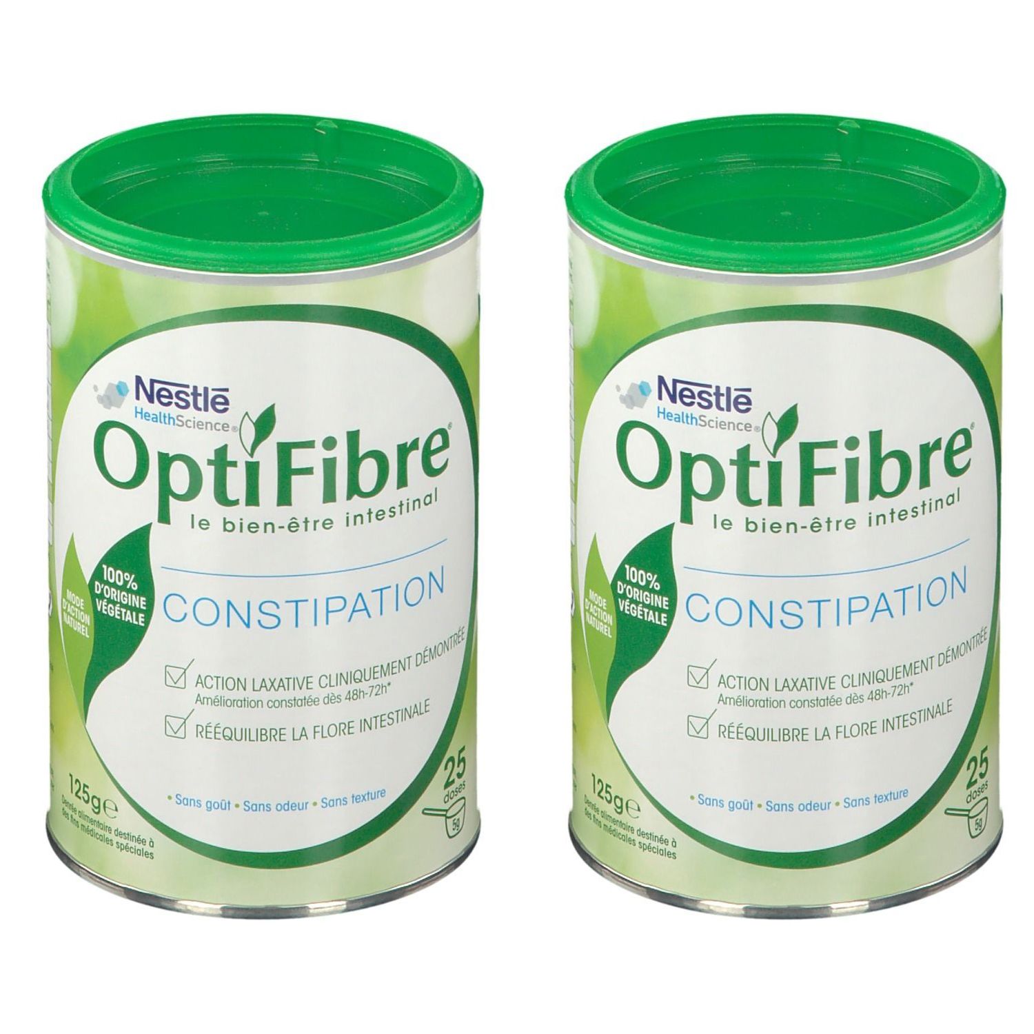 OptiFibre® Constipation 2x125 g - Redcare Pharmacie