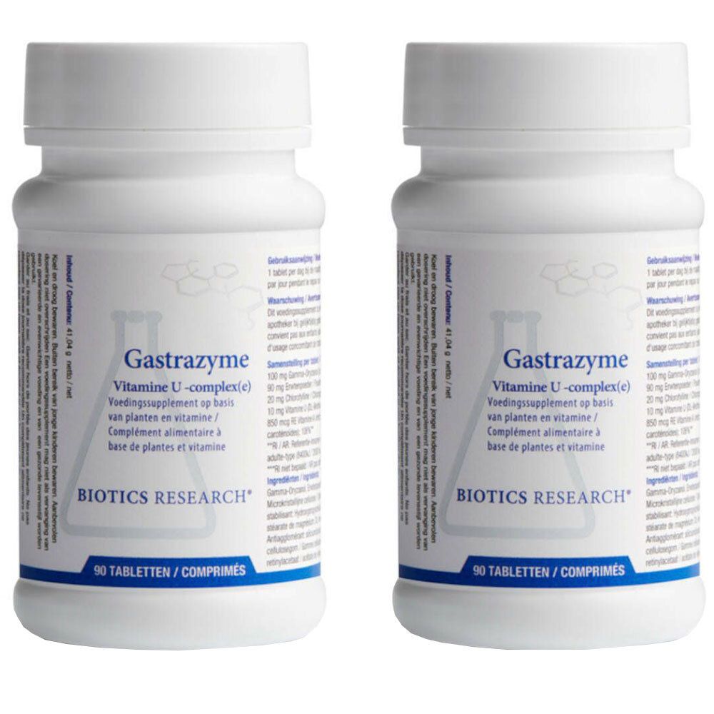 Biotics® Gastrazyme Vitamine U-complex