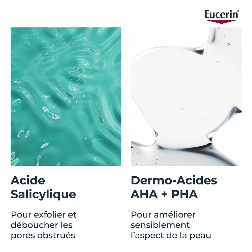 Comparaison de l'acide salicylique et des Dermo-Acides AHA + PHA pour les soins de la peau.