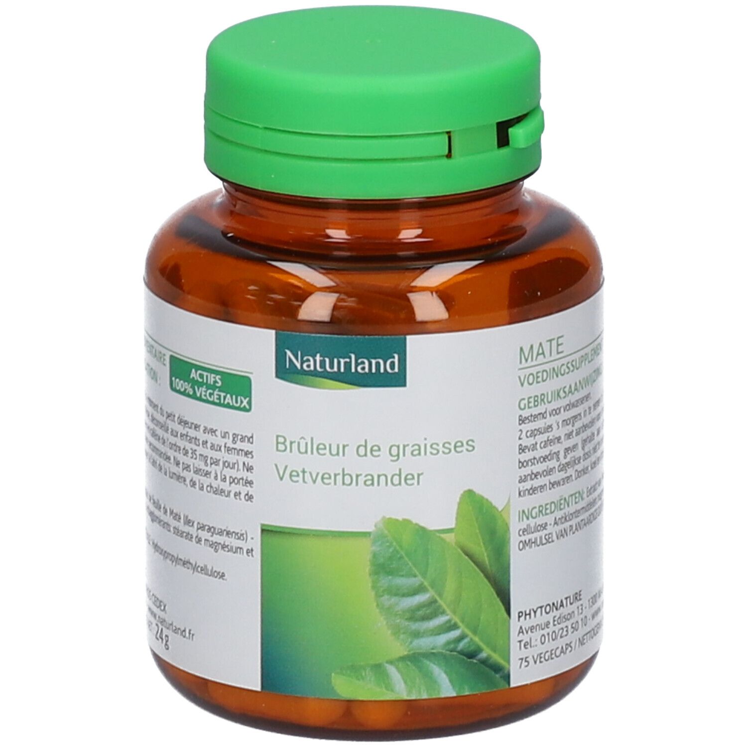 Naturland Maté Végécaps® Brûleur de Graisses