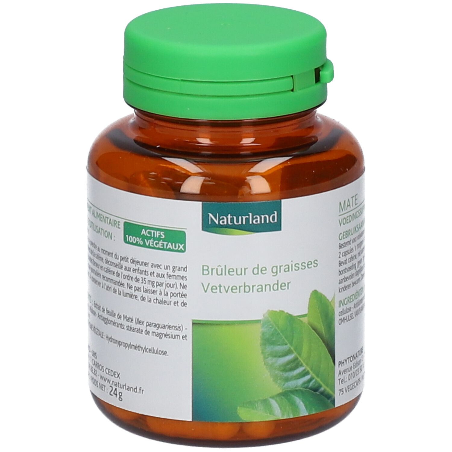 Naturland Maté Végécaps® Brûleur de Graisses