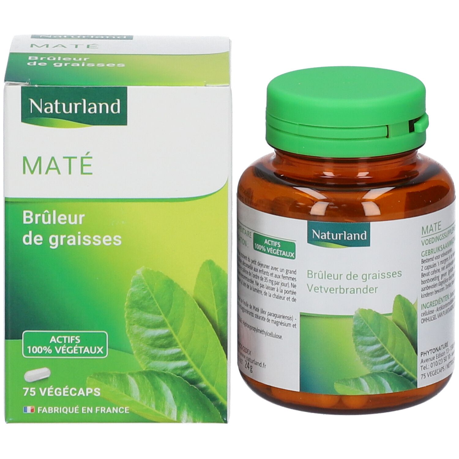 Naturland Maté Végécaps® Brûleur de Graisses