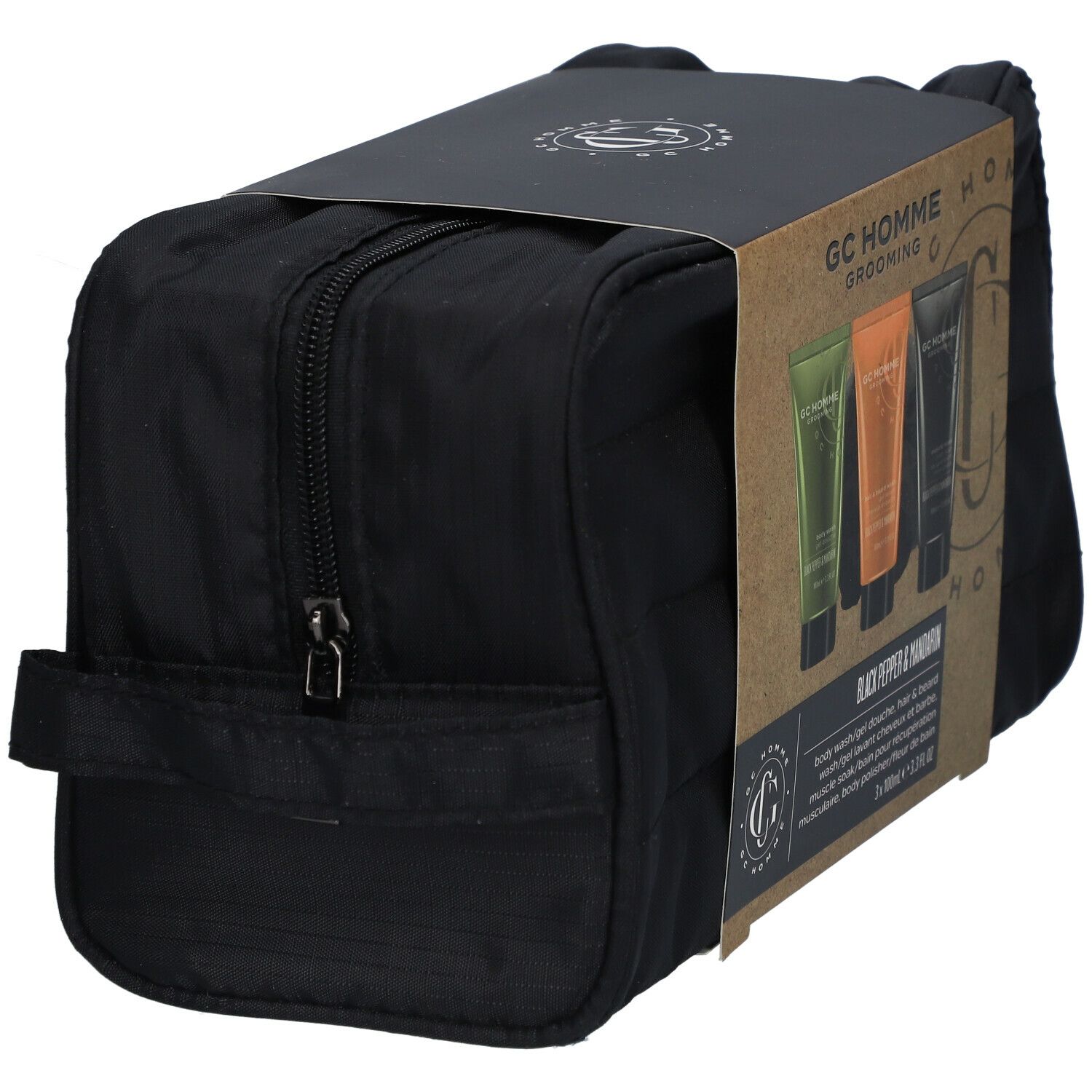 The Luxury Bathing Company Trousse GC HOMME Travel Bag - Poivre noir & Mandarine