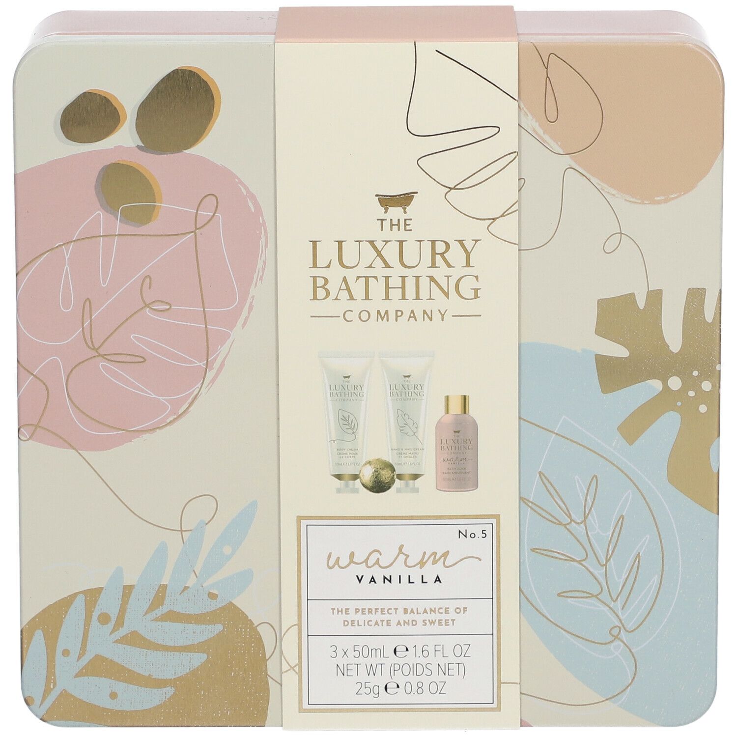 The Luxury Bathing Company Coffret CONTINUOUS LINE Relax & Unwind - Vanille intense et Amande douce