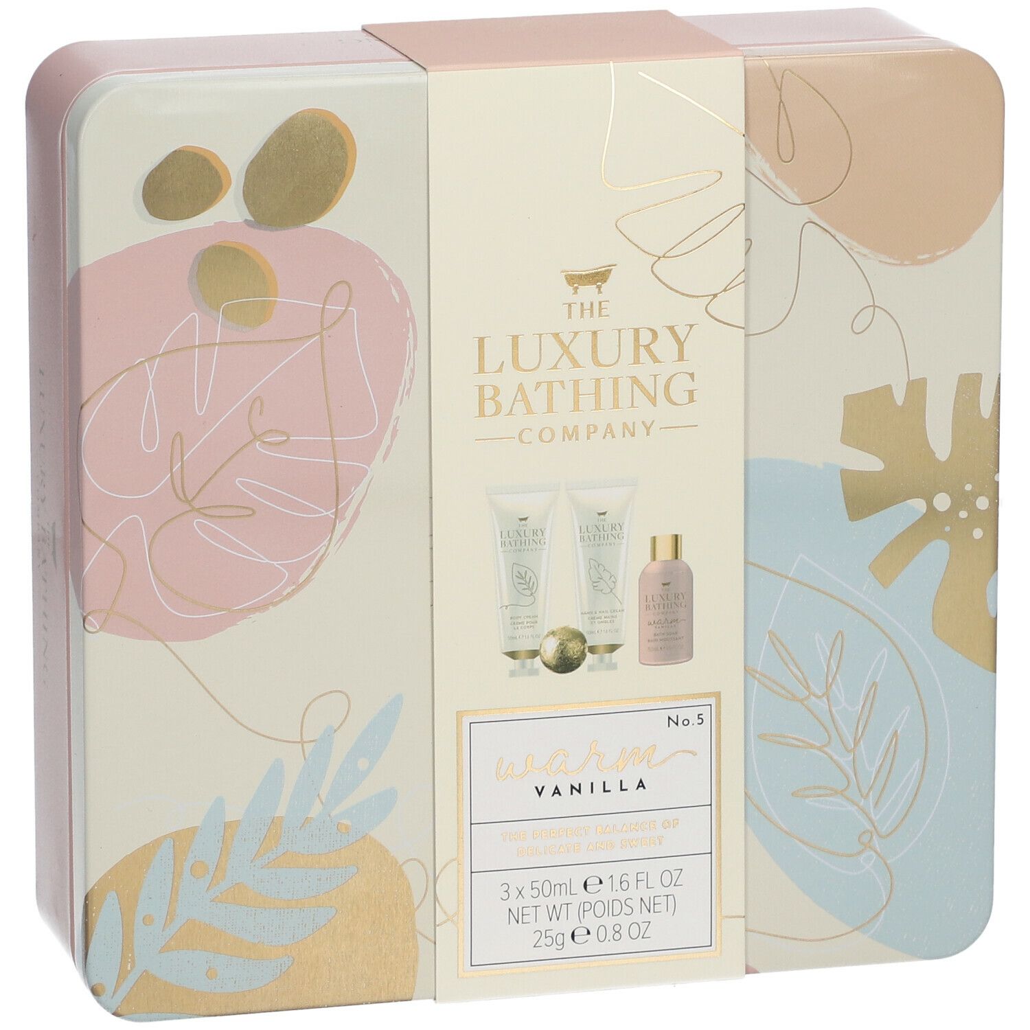 The Luxury Bathing Company Coffret CONTINUOUS LINE Relax & Unwind - Vanille intense et Amande douce