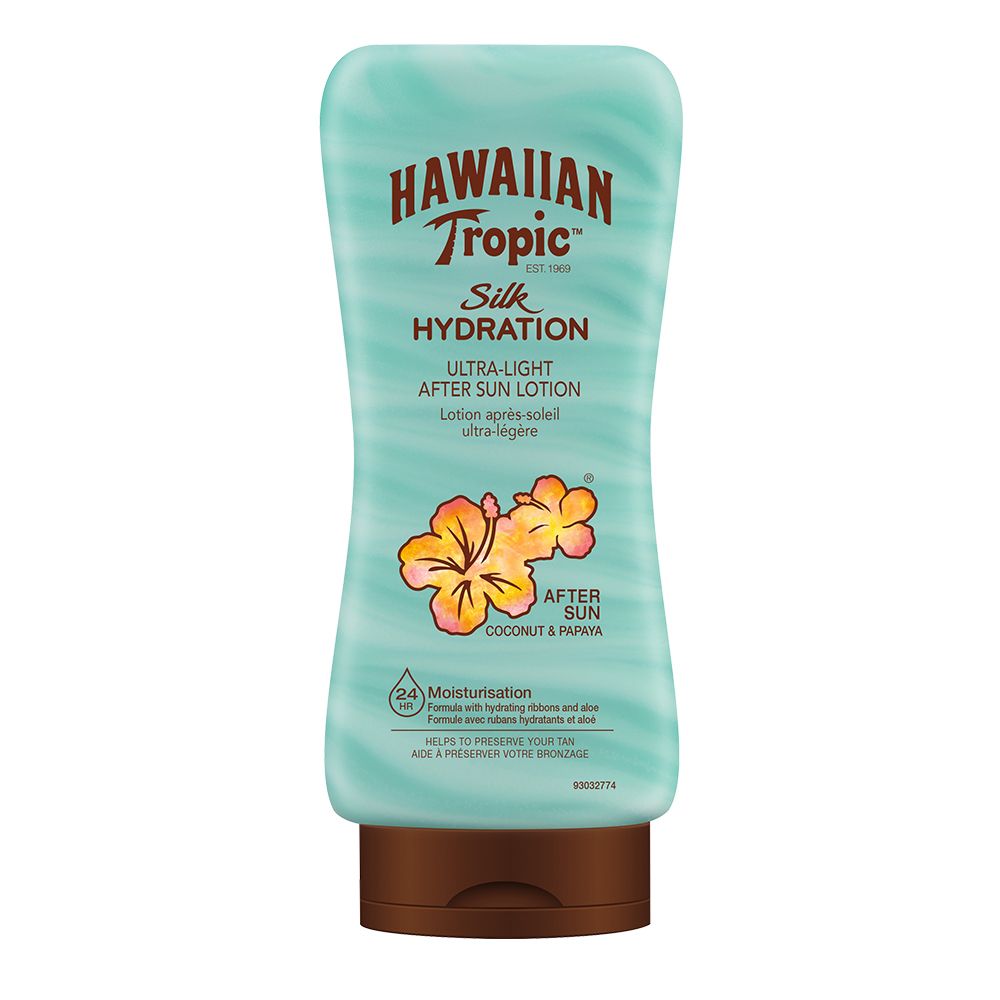 HAWAIIAN Tropic Silk HYDRATION Lotion après-soleil ultra-légère