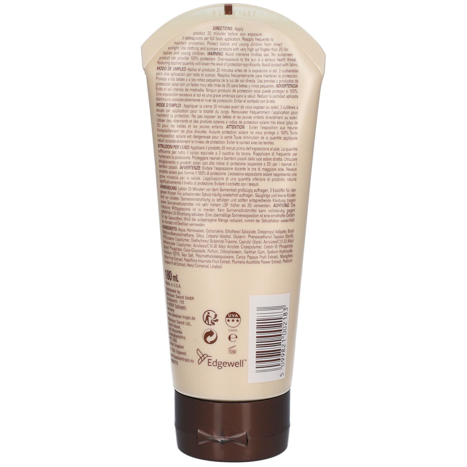 HAWAIIAN Tropic Aloha Care Lotion solaire SPF30