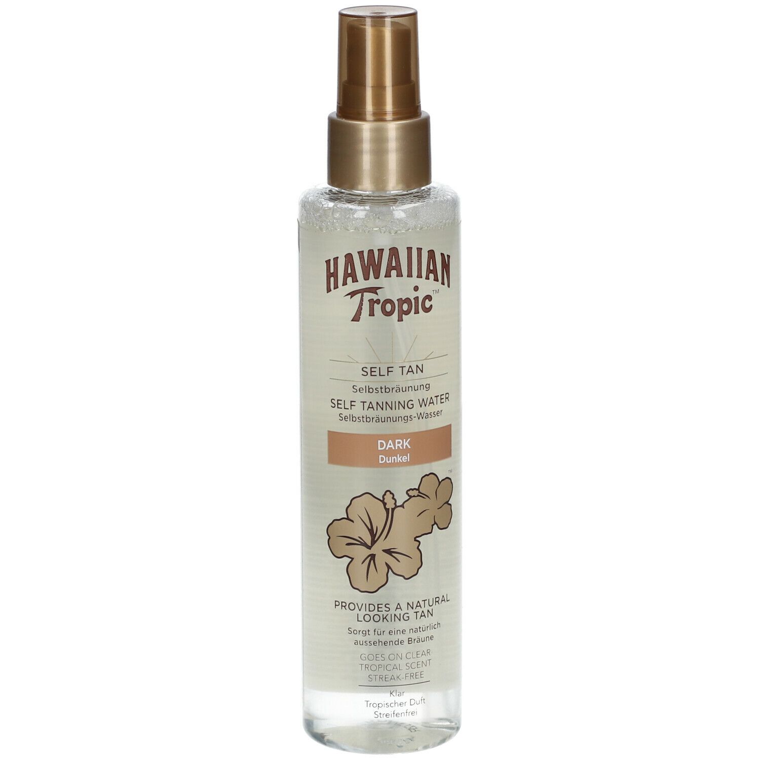 HAWAIIAN Tropic SELF TAN Eau autobronzante foncé