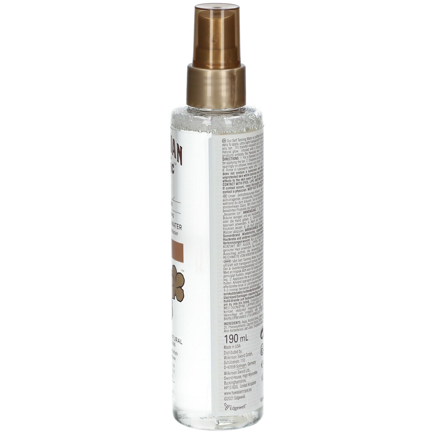 HAWAIIAN Tropic SELF TAN Eau autobronzante foncé