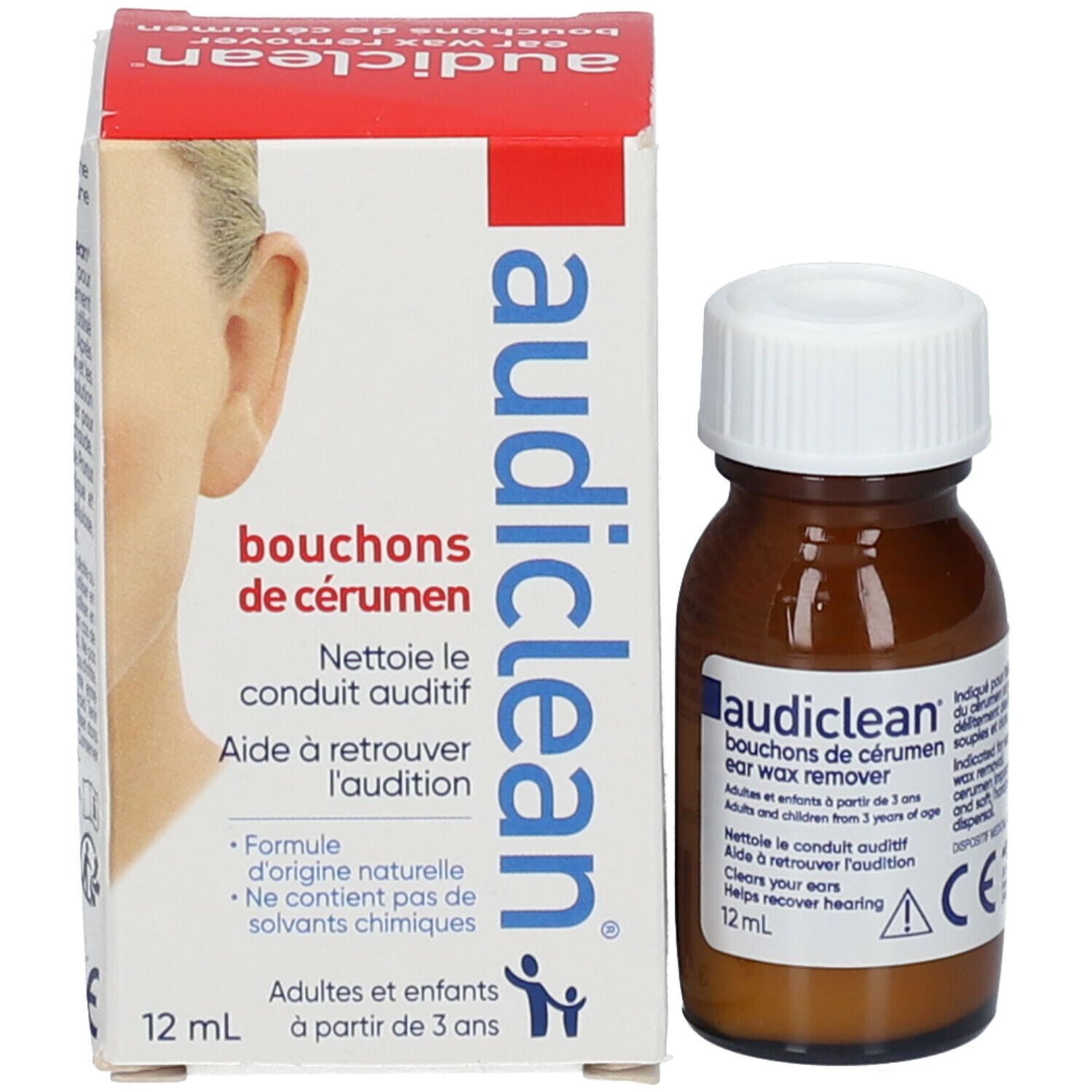 audiclean® Bouchon de cerumen 12 ml