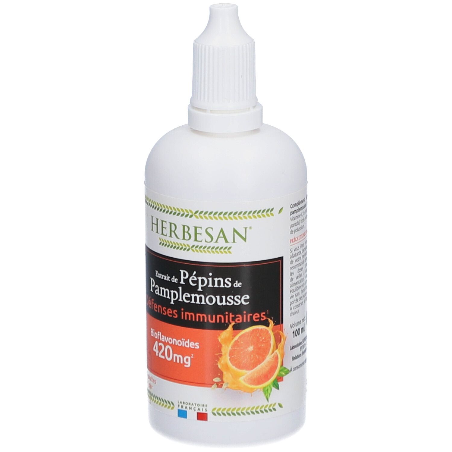 Herbesan Extrait de Pépins de Pamplemousse