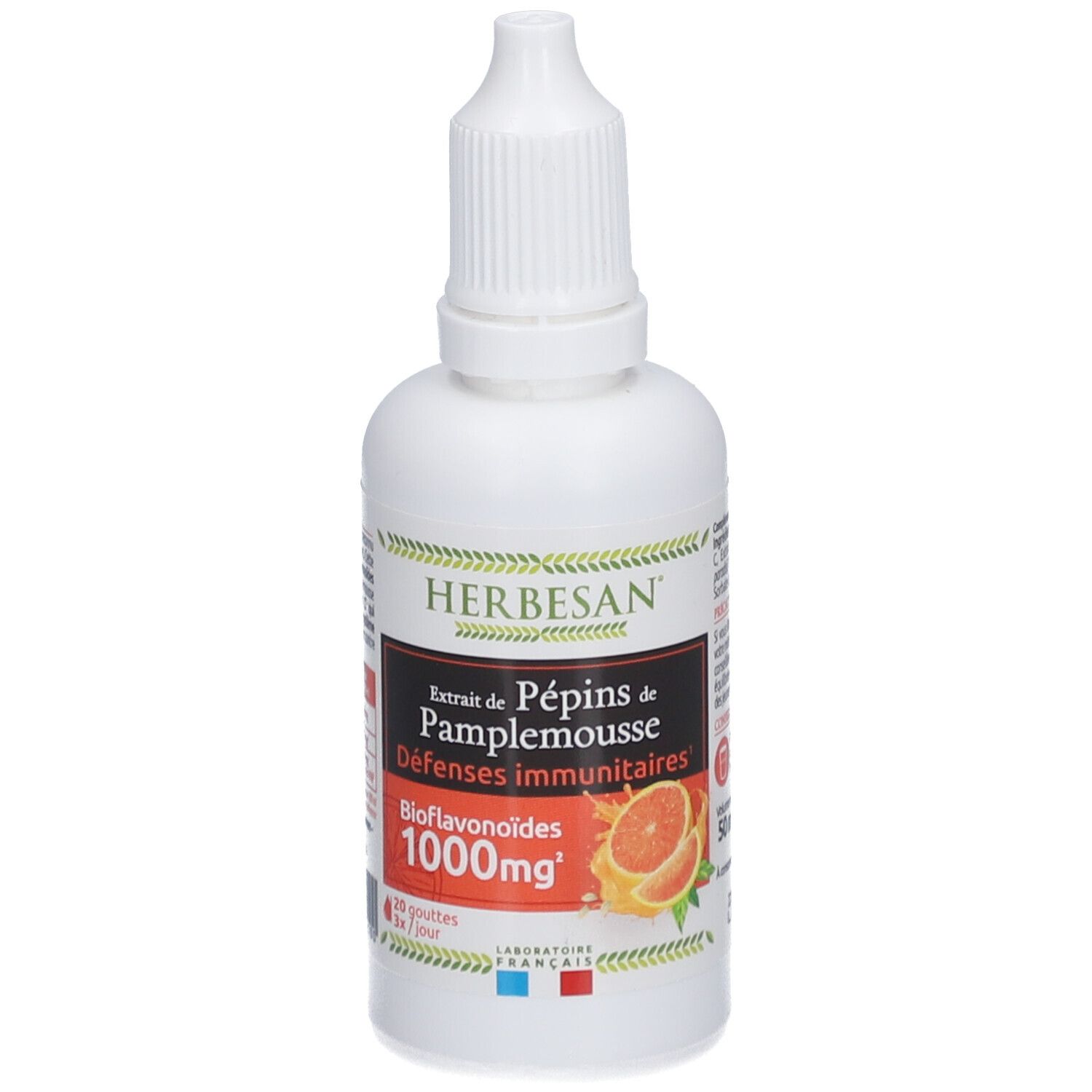 Herbesan Extrait de Pépins de Pamplemousse