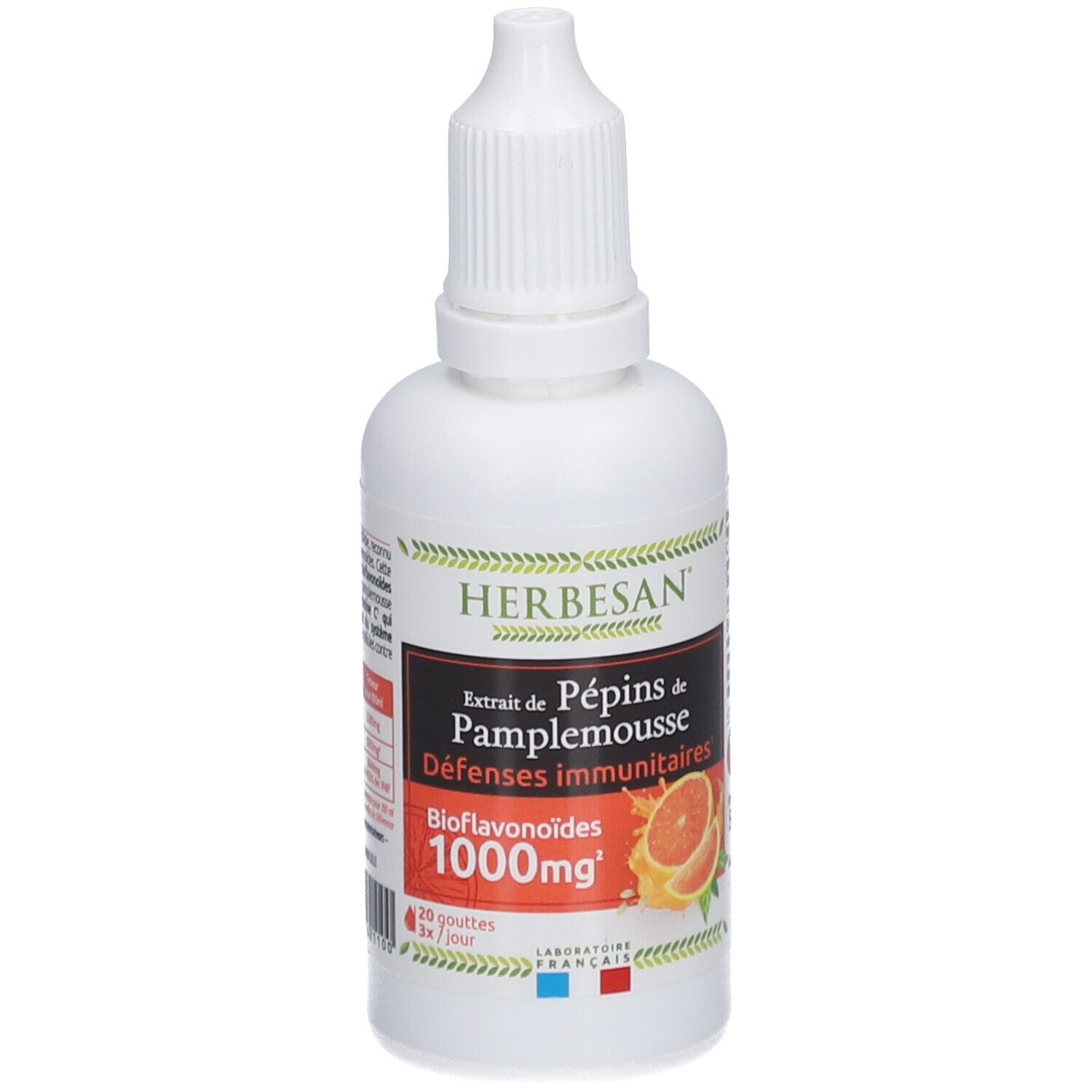 Herbesan Extrait de Pépins de Pamplemousse