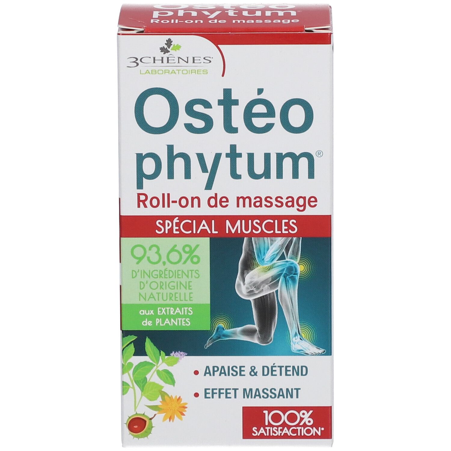 Les 3 Chênes Osteophytum Roll-on de massage Muscles & Articulations