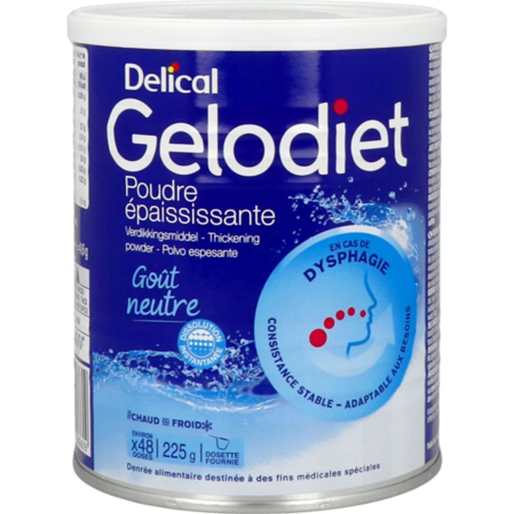 Delical Gelodiet Poudre Epaississante, Denrée alimentaire destinée à des fins médicales sp
