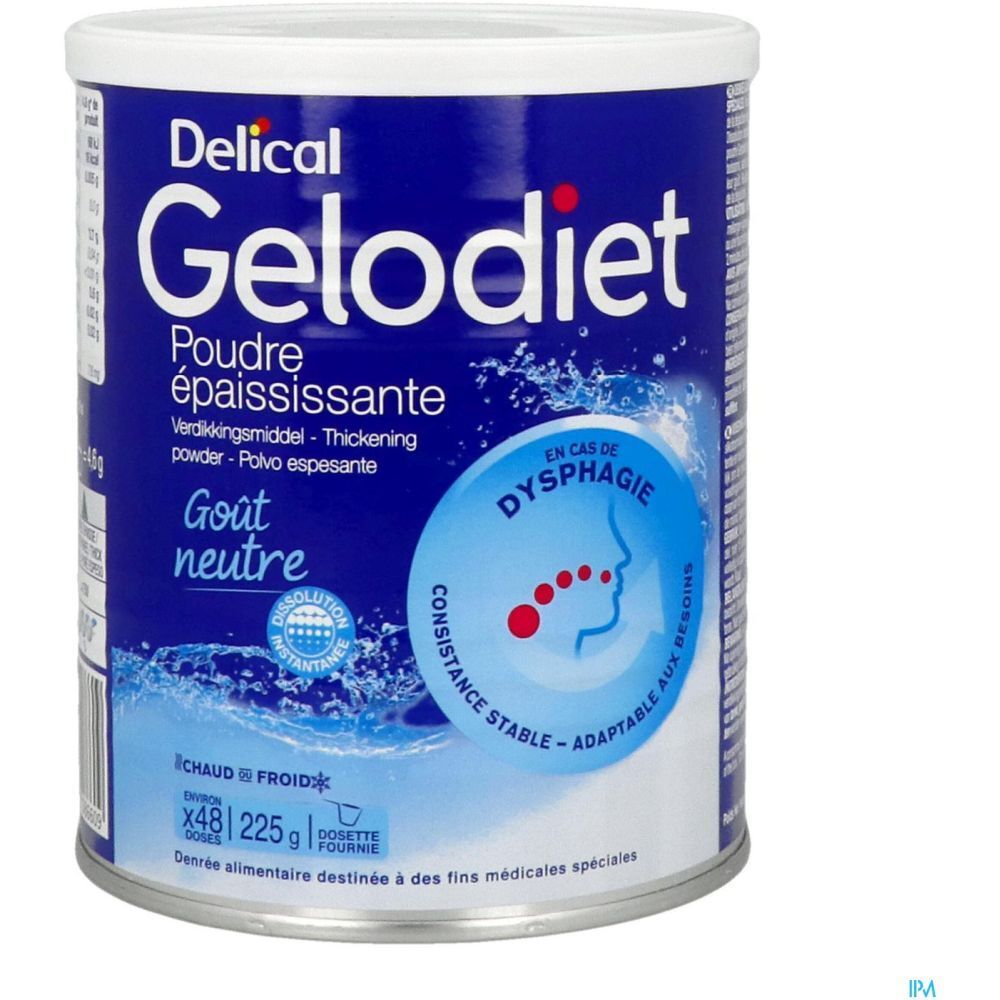 Delical Gelodiet Poudre Epaississante, Denrée alimentaire destinée à des fins médicales sp