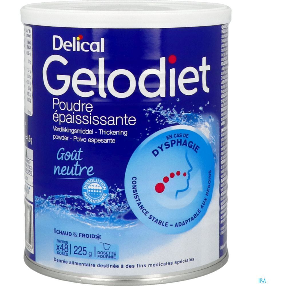 Delical Gelodiet Poudre Epaississante, Denrée alimentaire destinée à des fins médicales sp