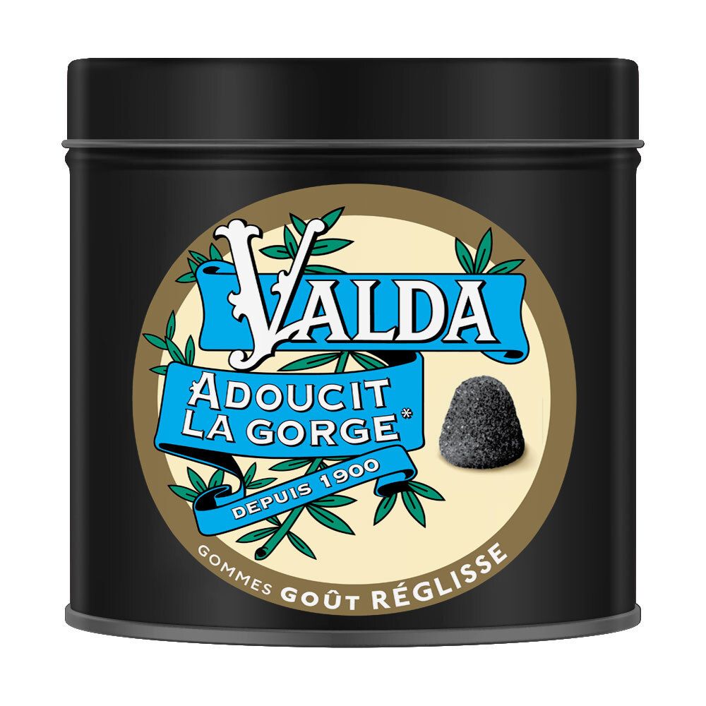 VALDA GOM REGLISSE 140G