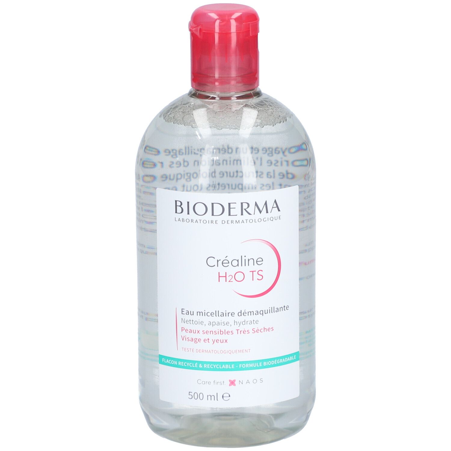 Bioderma Créaline H2O TS Eau Micellaire Peaux Très Sèches