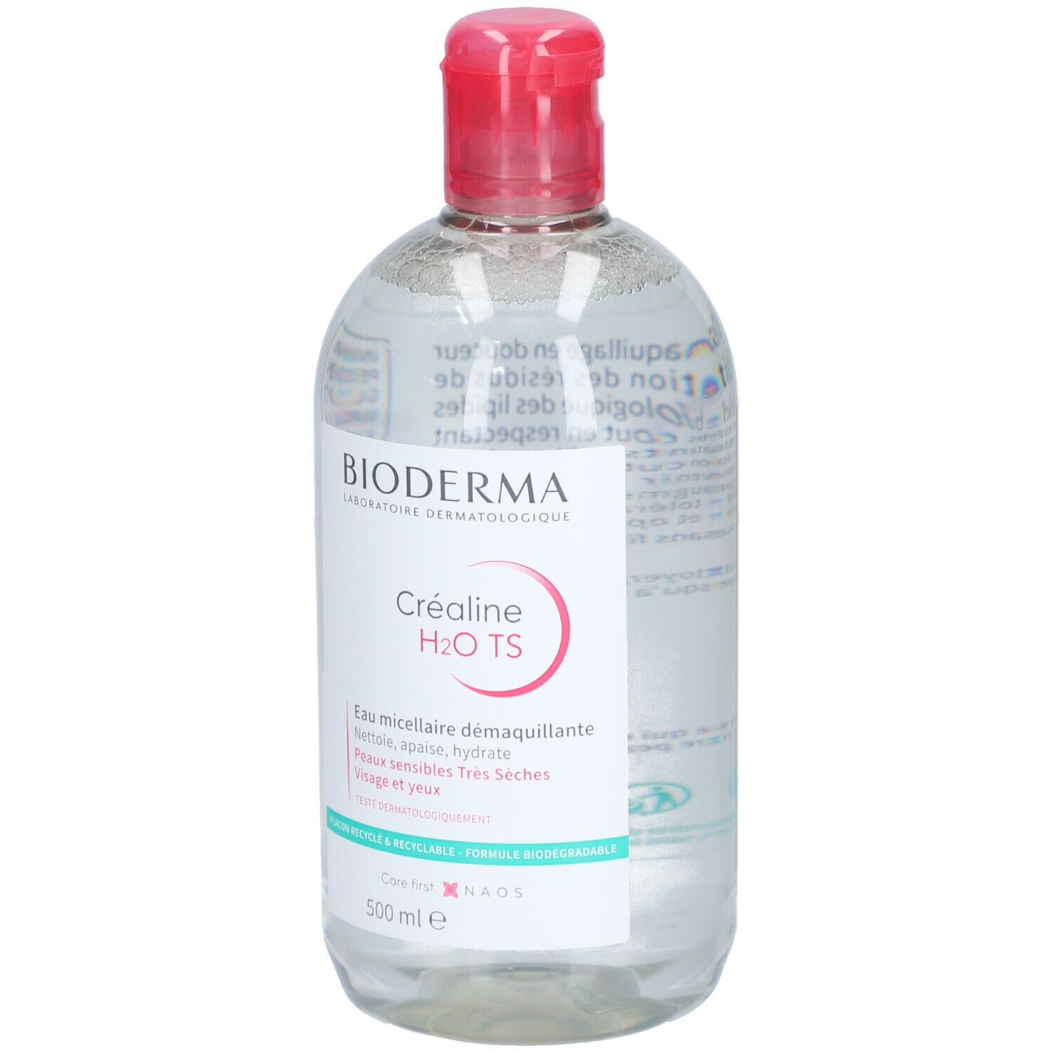 Bioderma Créaline H2O TS Eau Micellaire Peaux Très Sèches