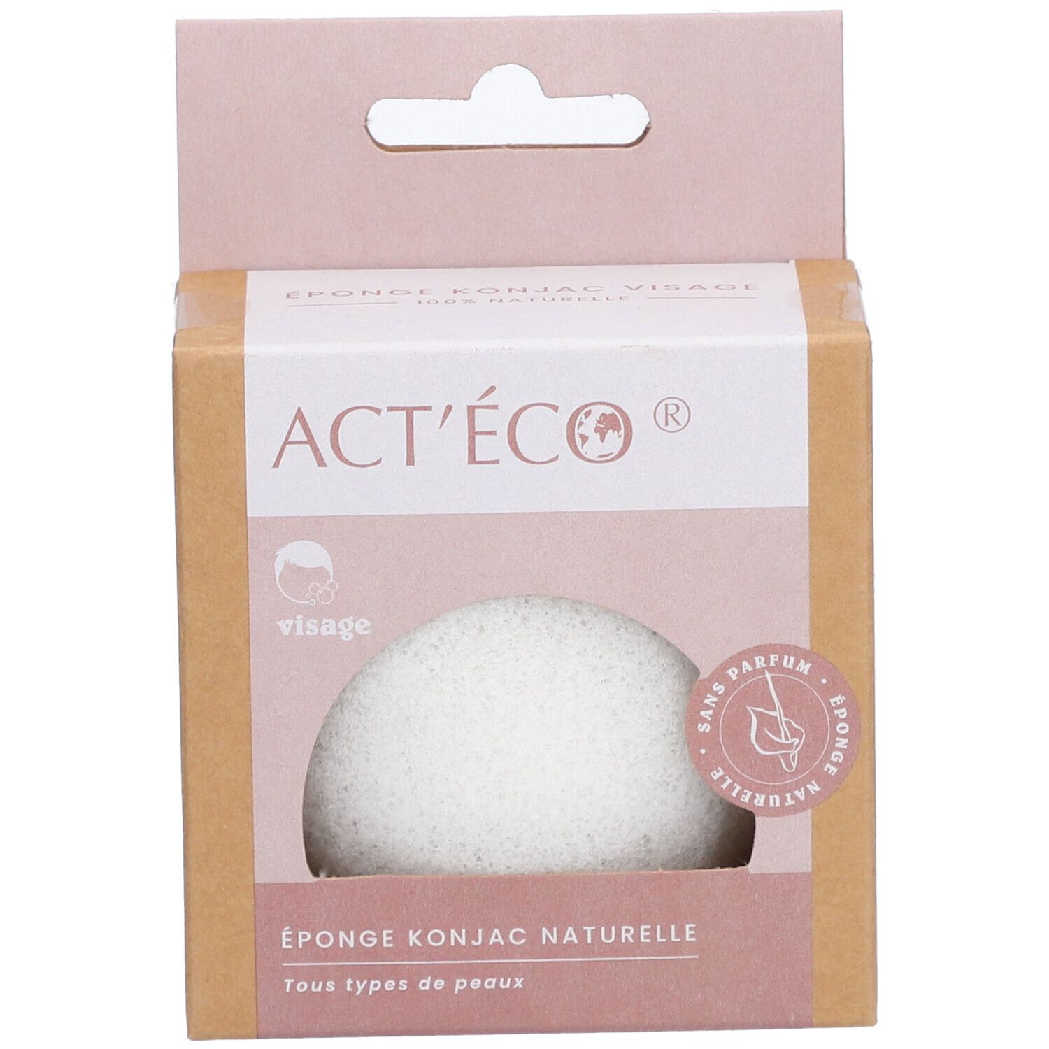 ACT'ECO EPONGE KONJAC VISAGE NATUR 1 pc(s) Redcare Pharmacie — free download