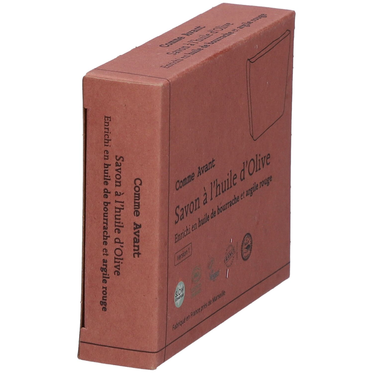 Comme Avant Savon solide bio enrichi en huile de bourrache