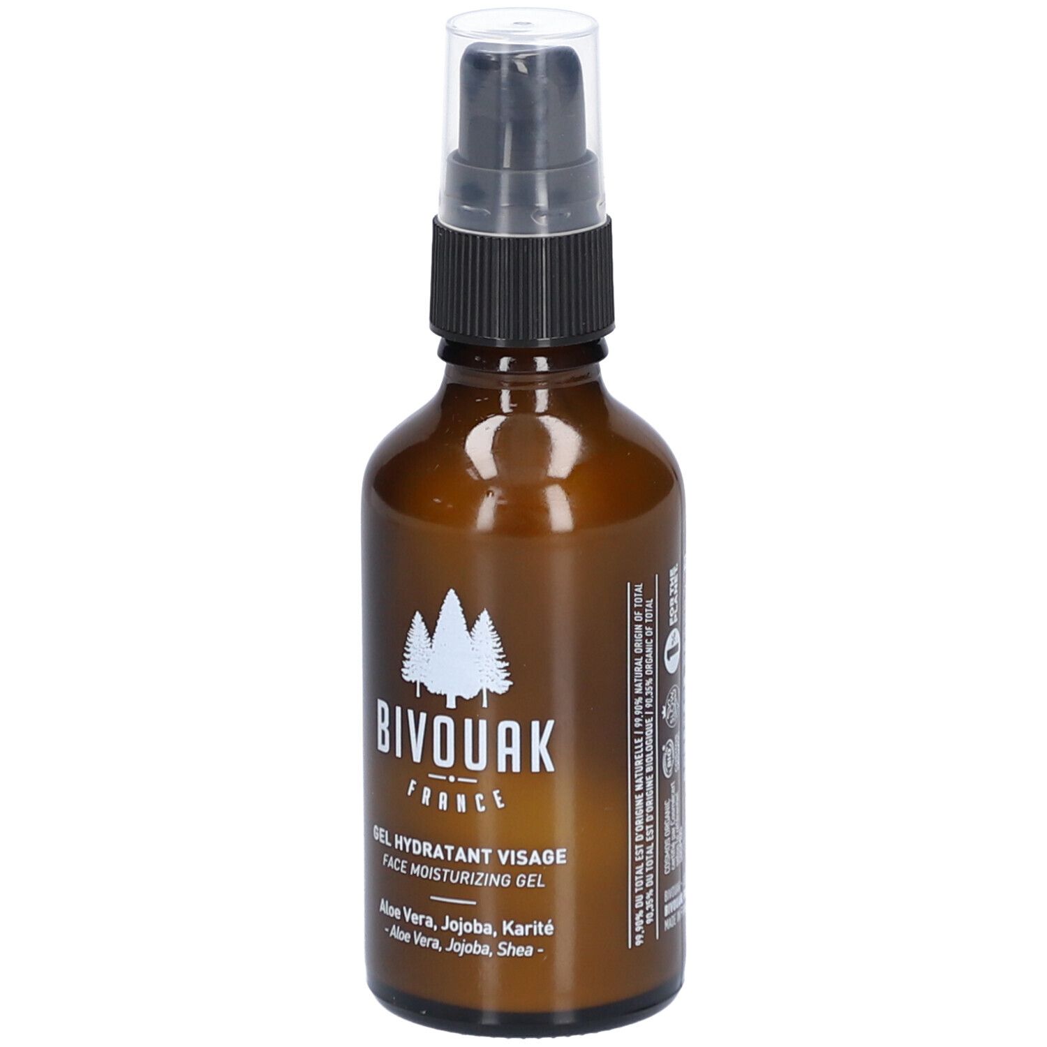 BIVOUAK gel hydratant visage bio