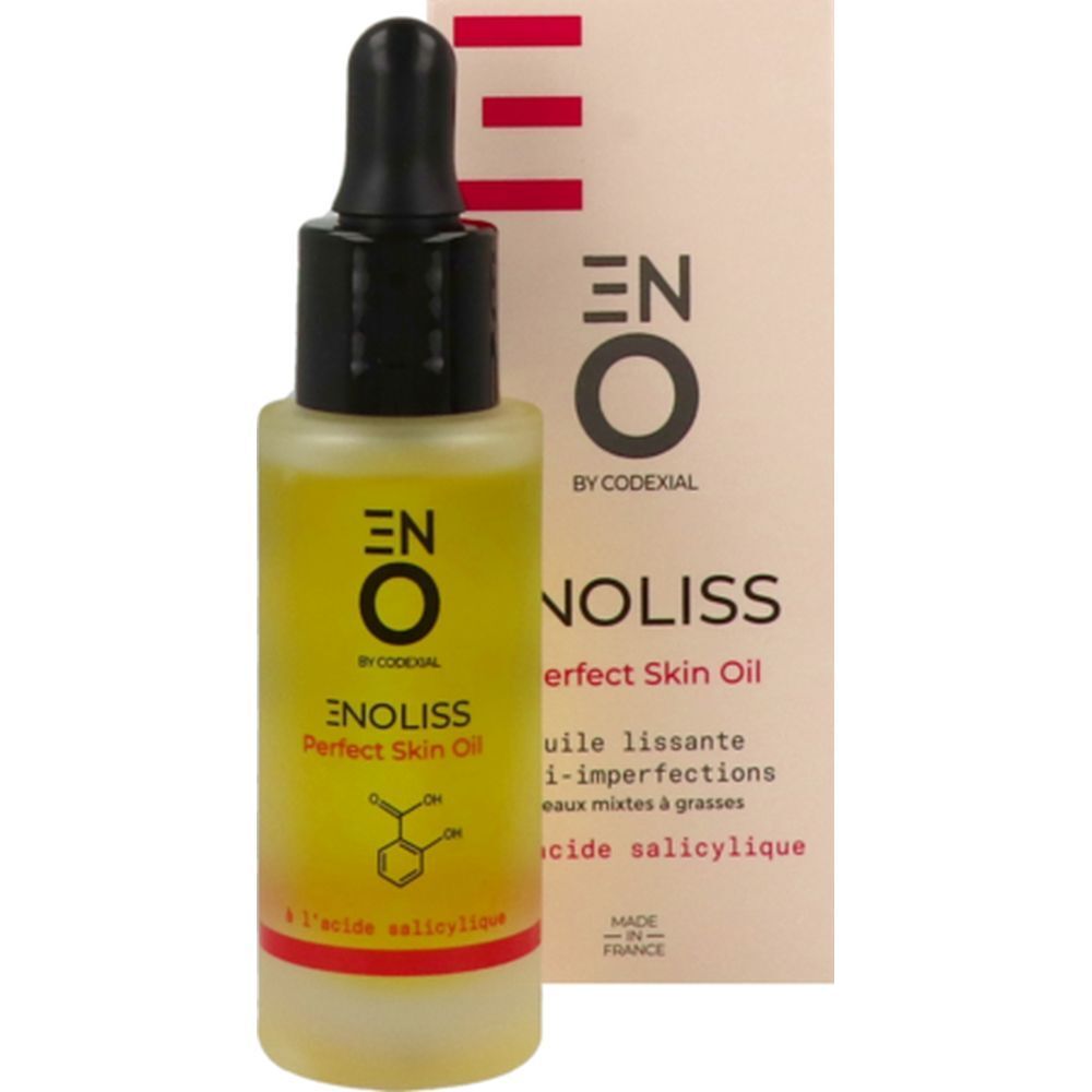 Enoliss Perfect Skin Oil, Huile lissante anti-imperfection à l'acide salicylique, fl 20 ml