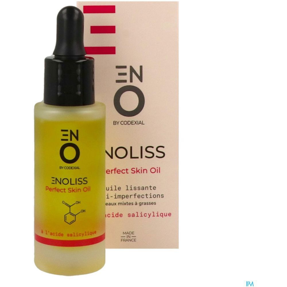 Enoliss Perfect Skin Oil, Huile lissante anti-imperfection à l'acide salicylique, fl 20 ml