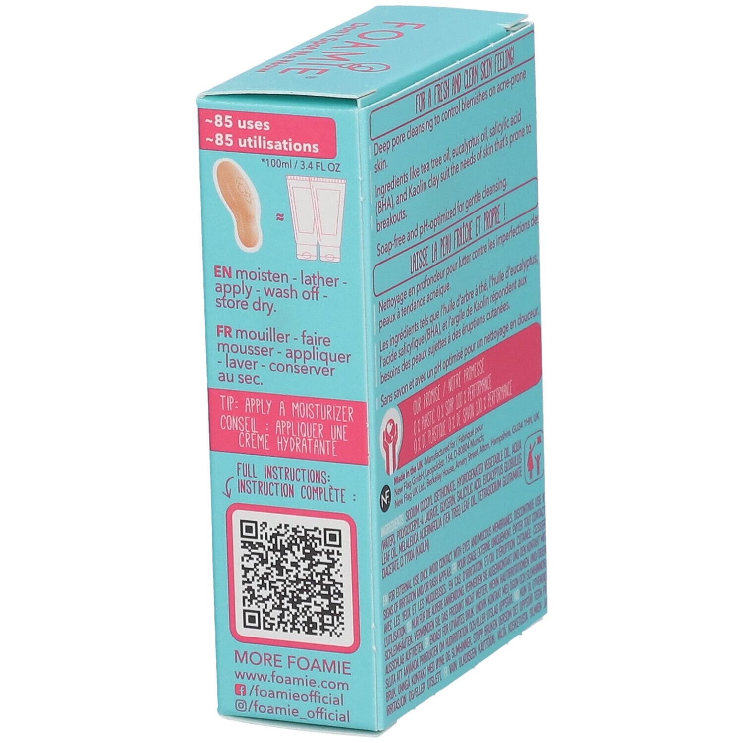 FOAMIE® SOIN LAVANT VISAGE Don't spot me now
