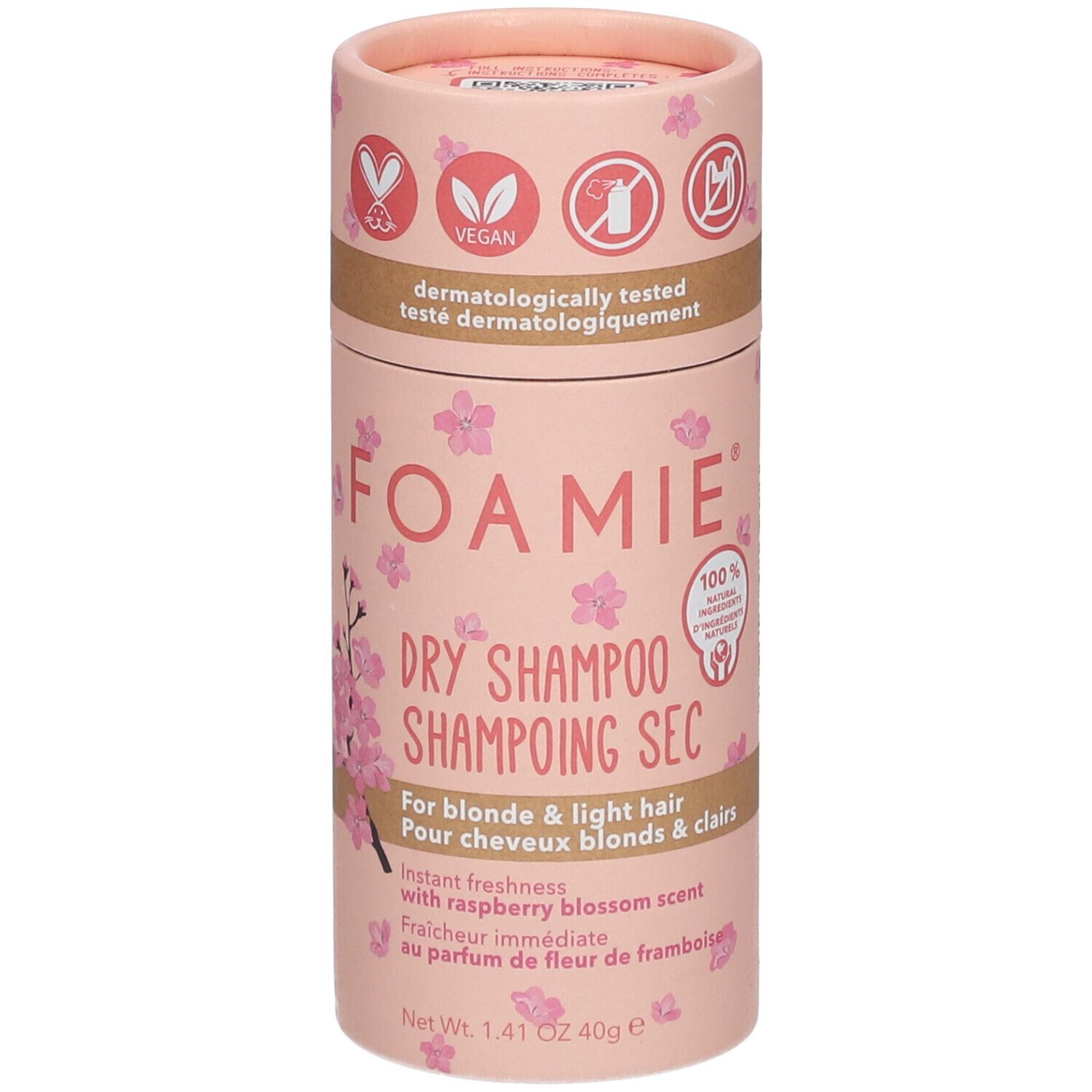 FOAMIE® SHAMPOING SEC SOLIDE Berry Blonde