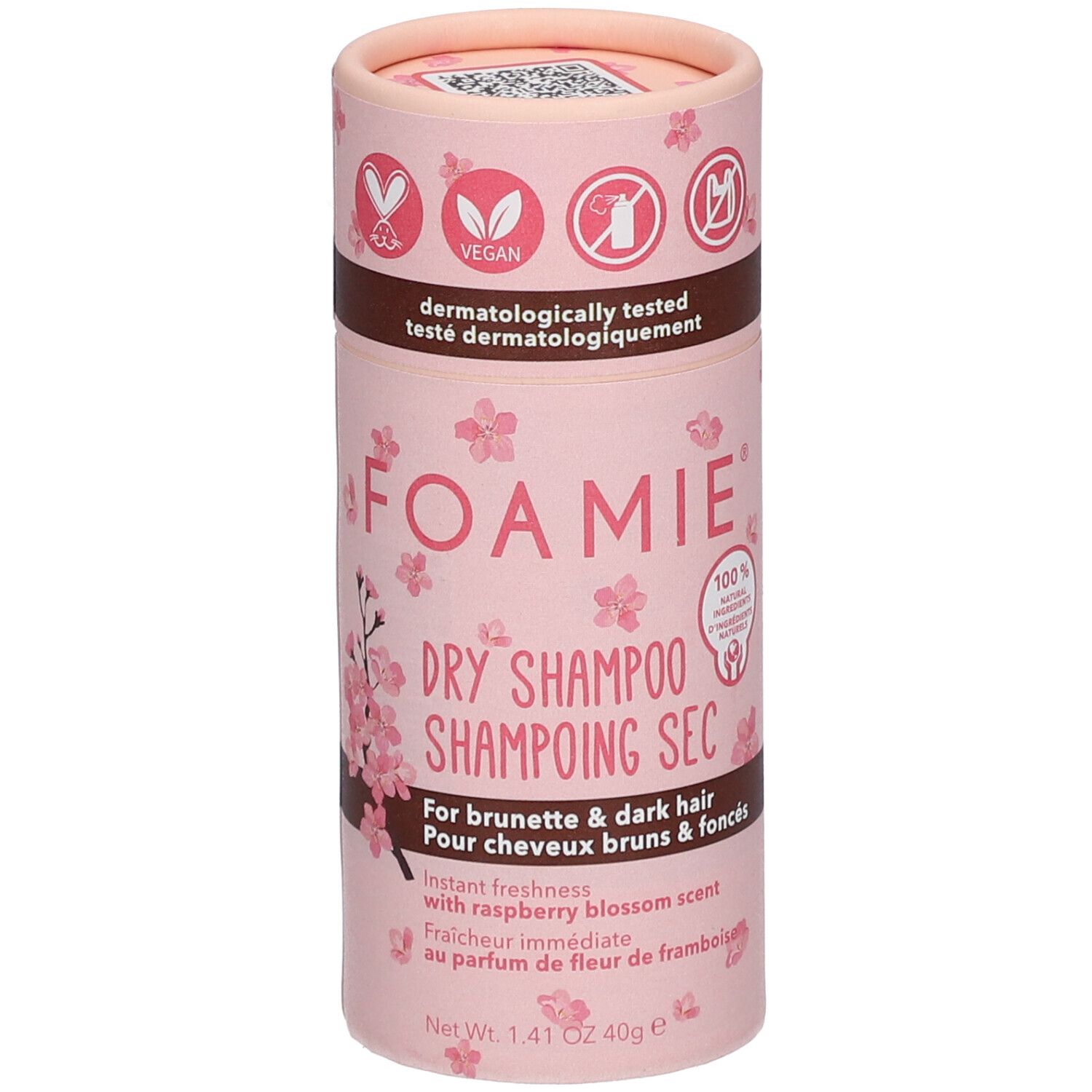 FOAMIE® SHAMPOING SEC SOLIDE Berry Brunette