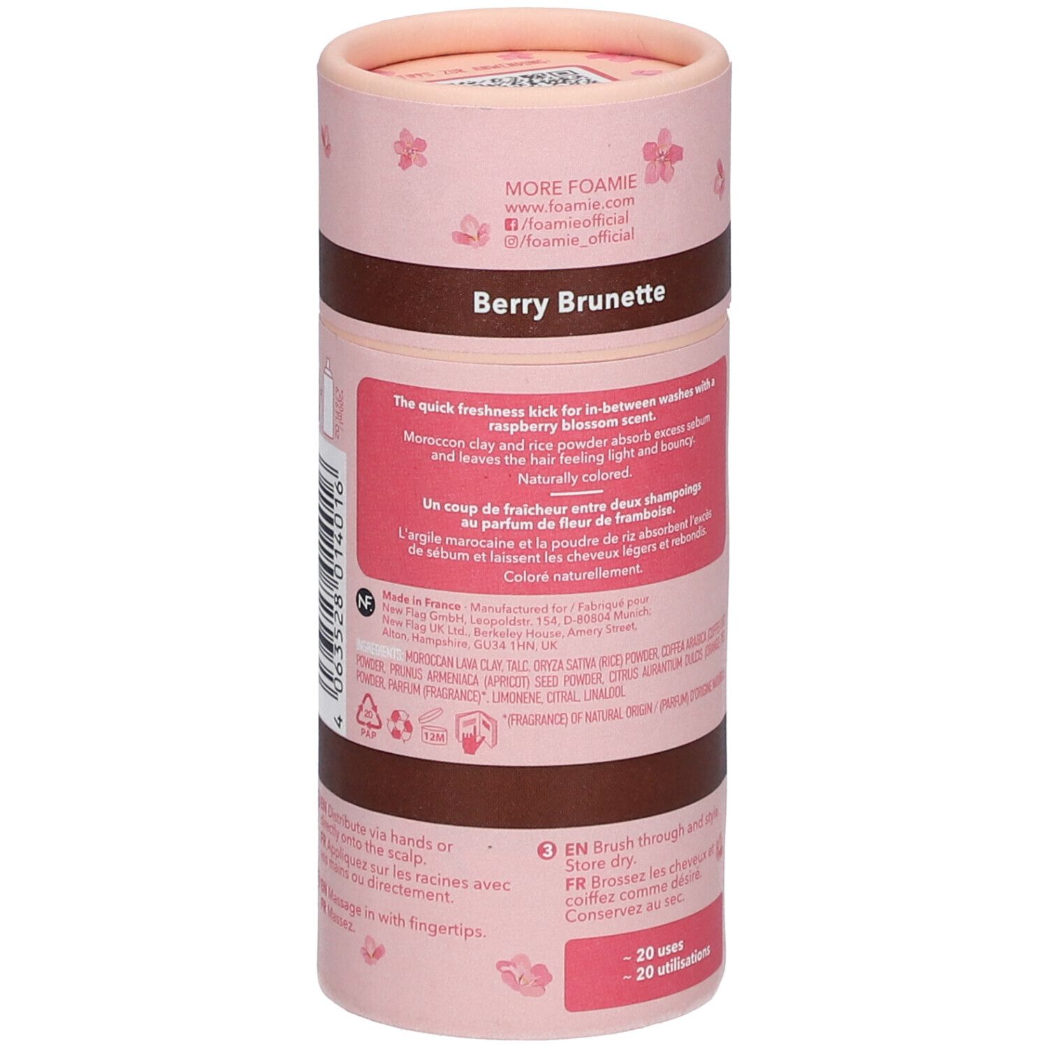 FOAMIE® SHAMPOING SEC SOLIDE Berry Brunette