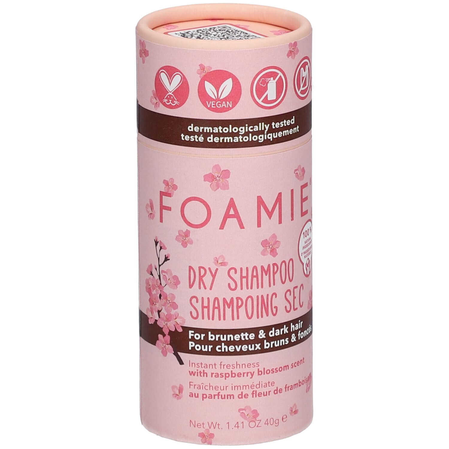 FOAMIE® SHAMPOING SEC SOLIDE Berry Brunette