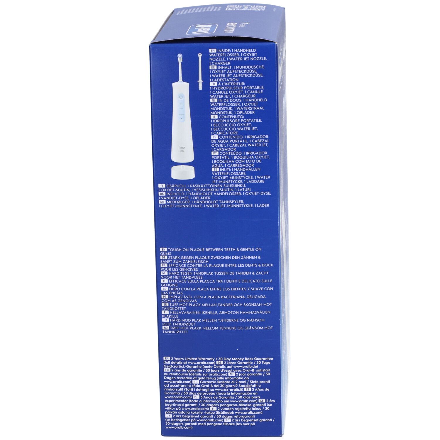 ORAL-B AQUACARE 4 - Hydropulseur compact, portable  - unité