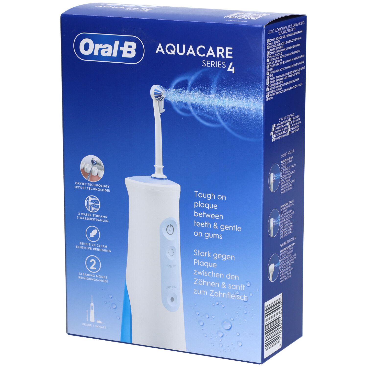 ORAL-B AQUACARE 4 - Hydropulseur compact, portable  - unité