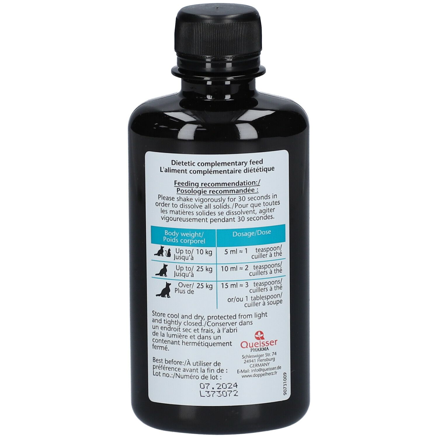 Doppelherz® Articulation Huile Omega-3 pour chats et chiens