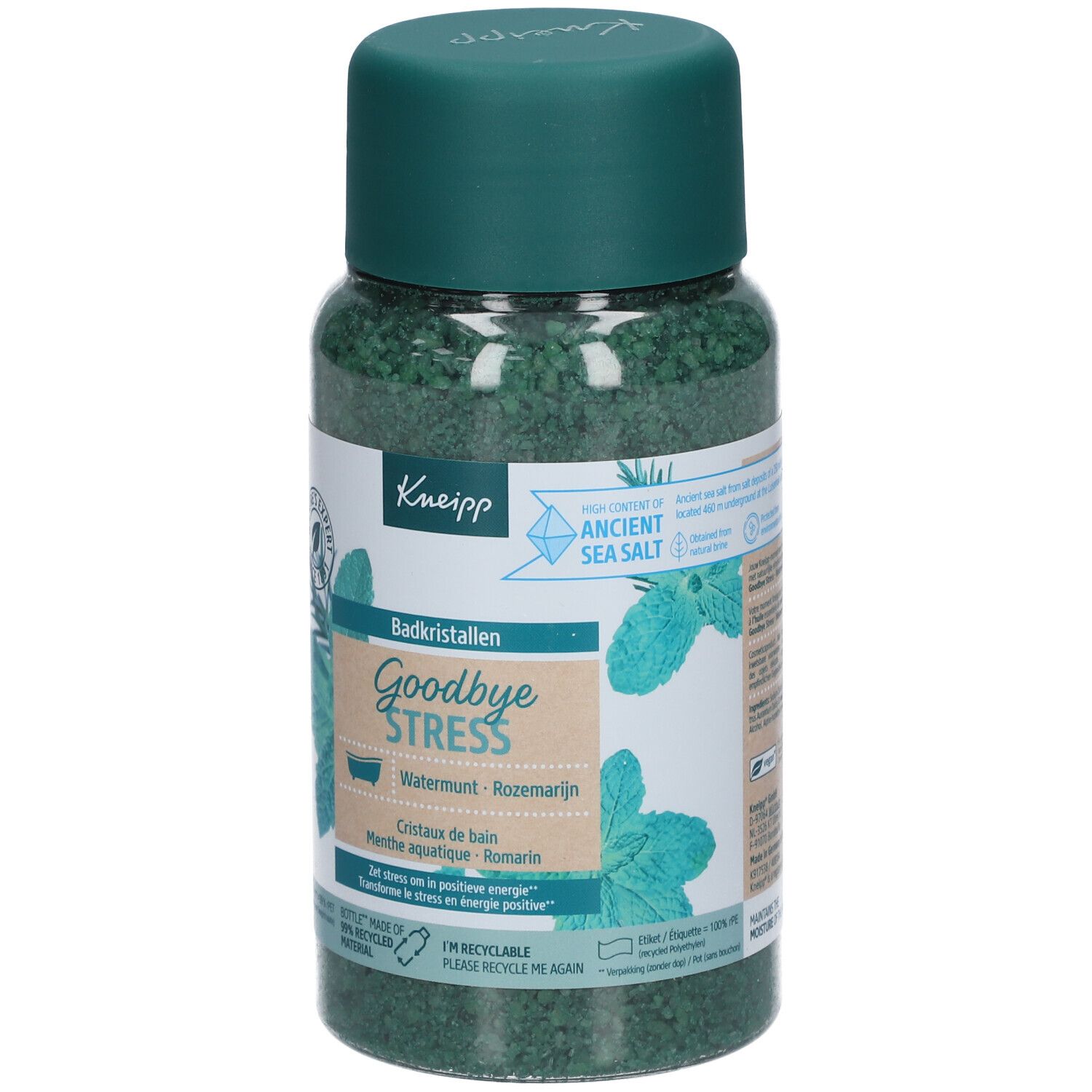 Kneipp® Cristaux de bain Goodbye Stress Menthe aquatique - Romarin