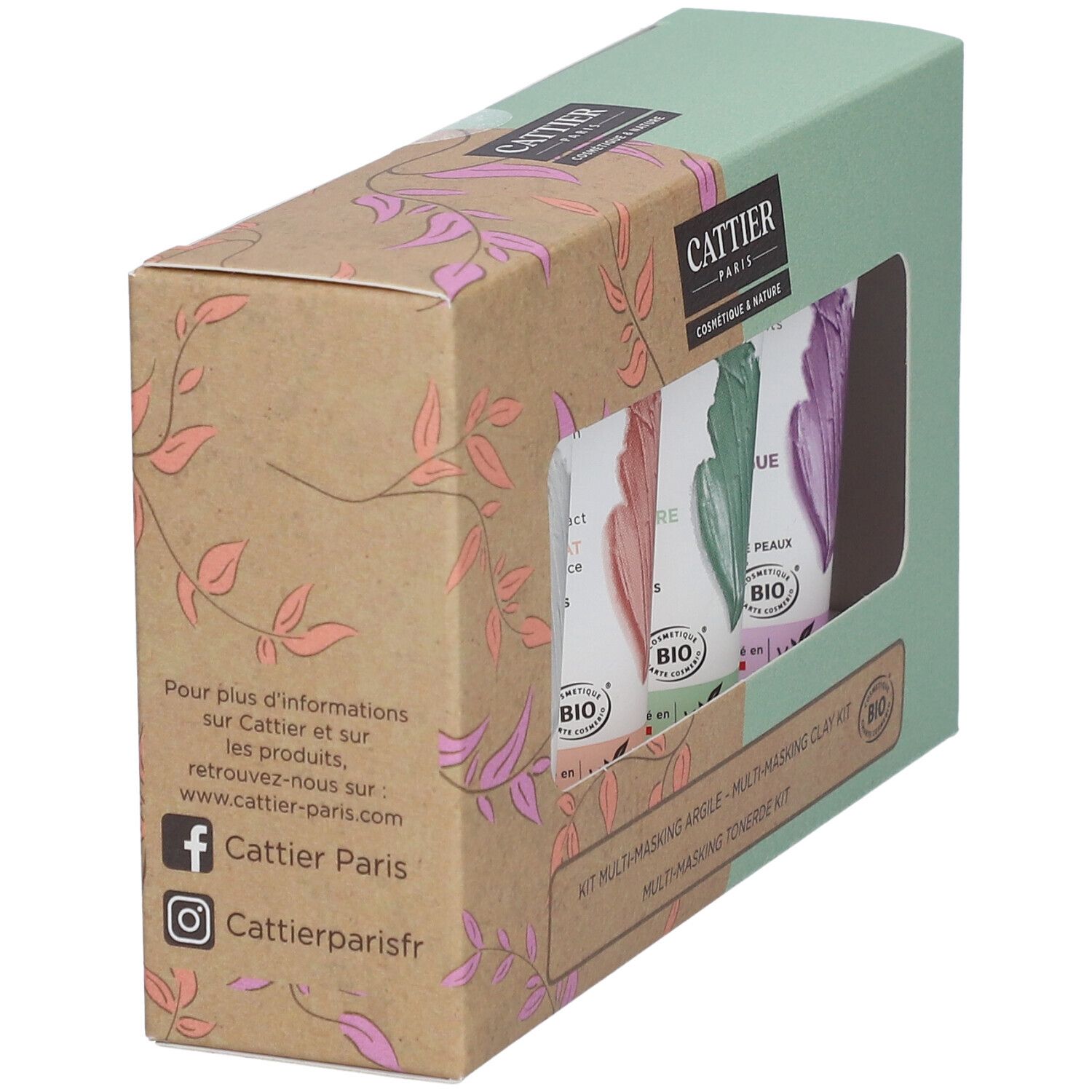 CATTIER Coffret Multi-masking à l'argile